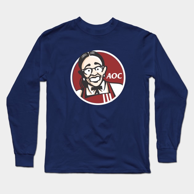 AOC Long Sleeve T-Shirt by Tom Stiglich Cartoons